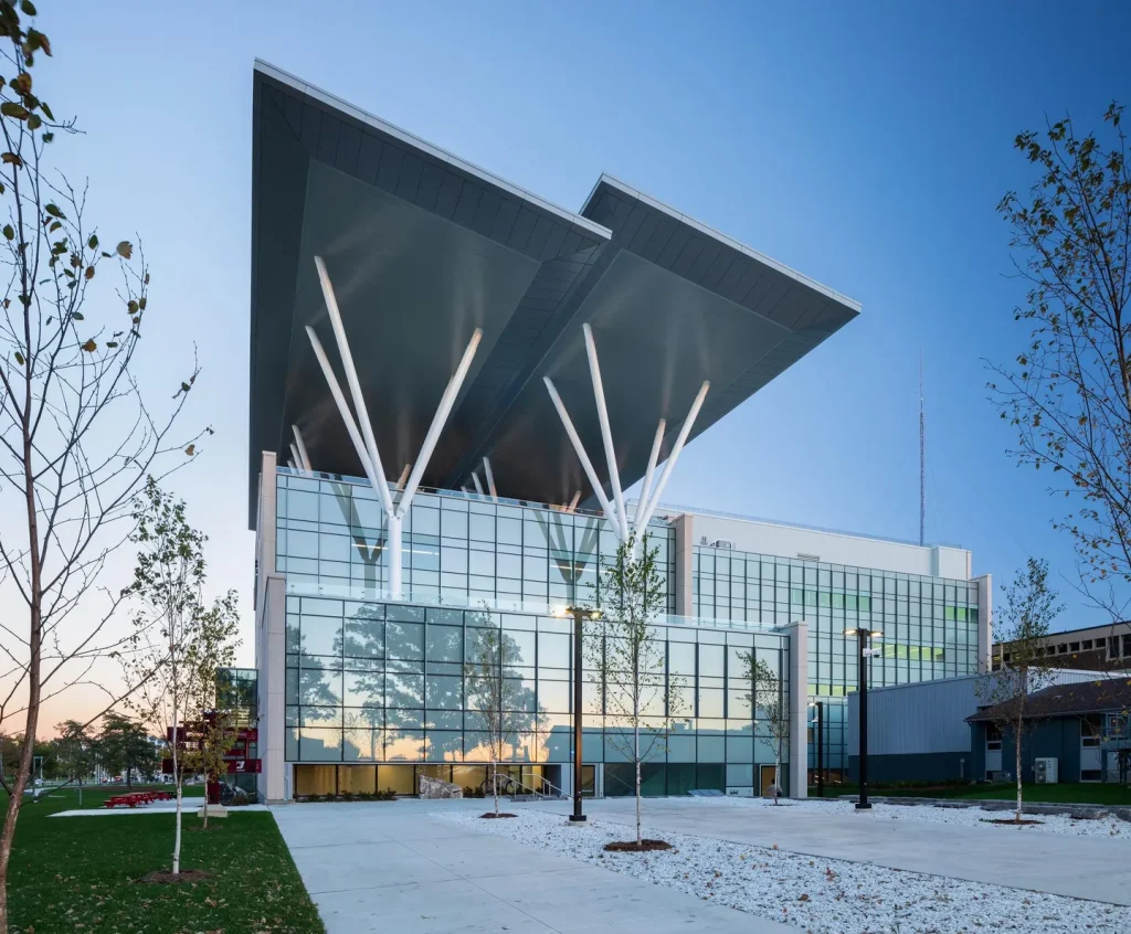 Mohawk College’s Joyce Centre for Partnership & Innovation is Hamilton's first zero-carbon institutional building.