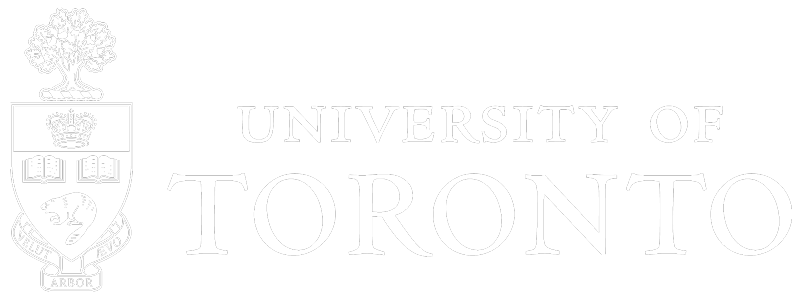 University of Toronto logo with crest and text