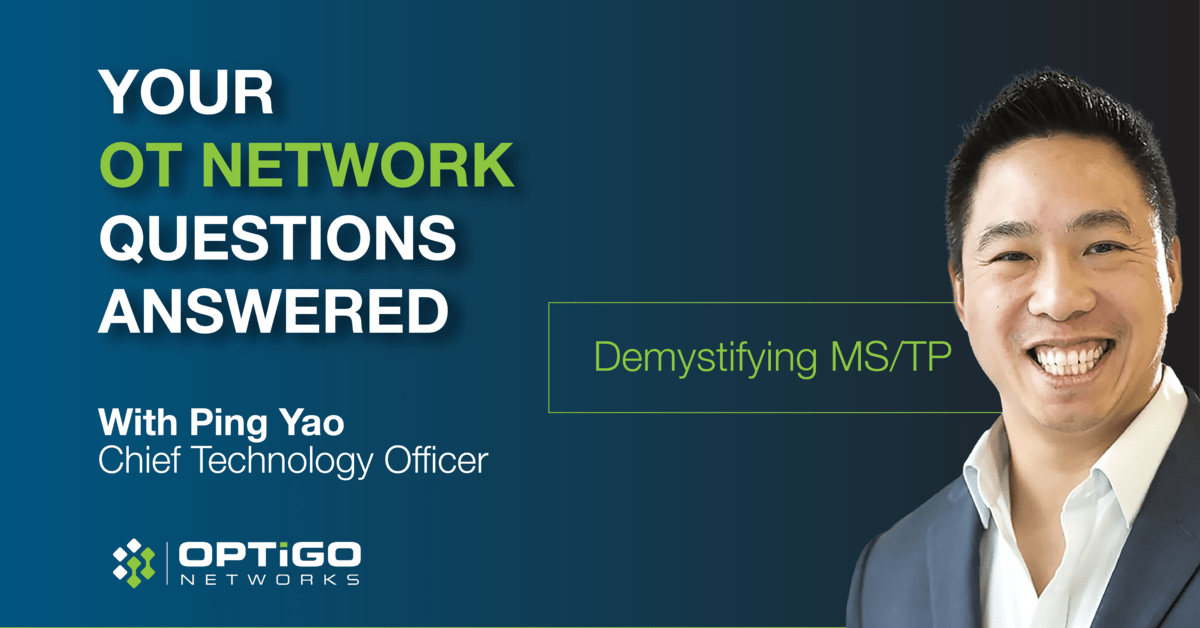 Cover art for latest video "Your OT Network Questions Answered: Demystifying MS/TP"